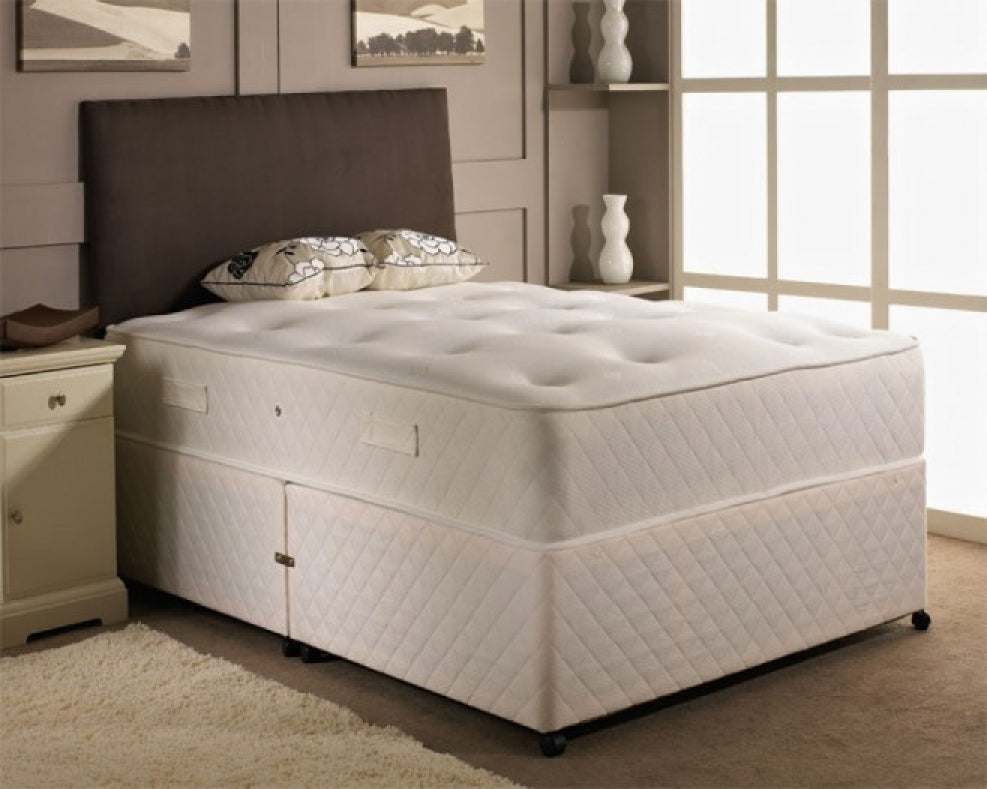 Balmoral Open Coil Sprung 3ft Single Divan Set