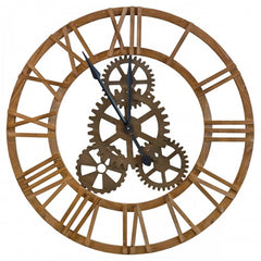 Wooden Cog Wall Clock