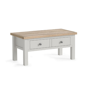 Meadow Brook Oak Coffee Table with Drawer