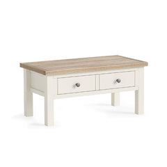 Meadow Brook Oak Coffee Table with Drawer