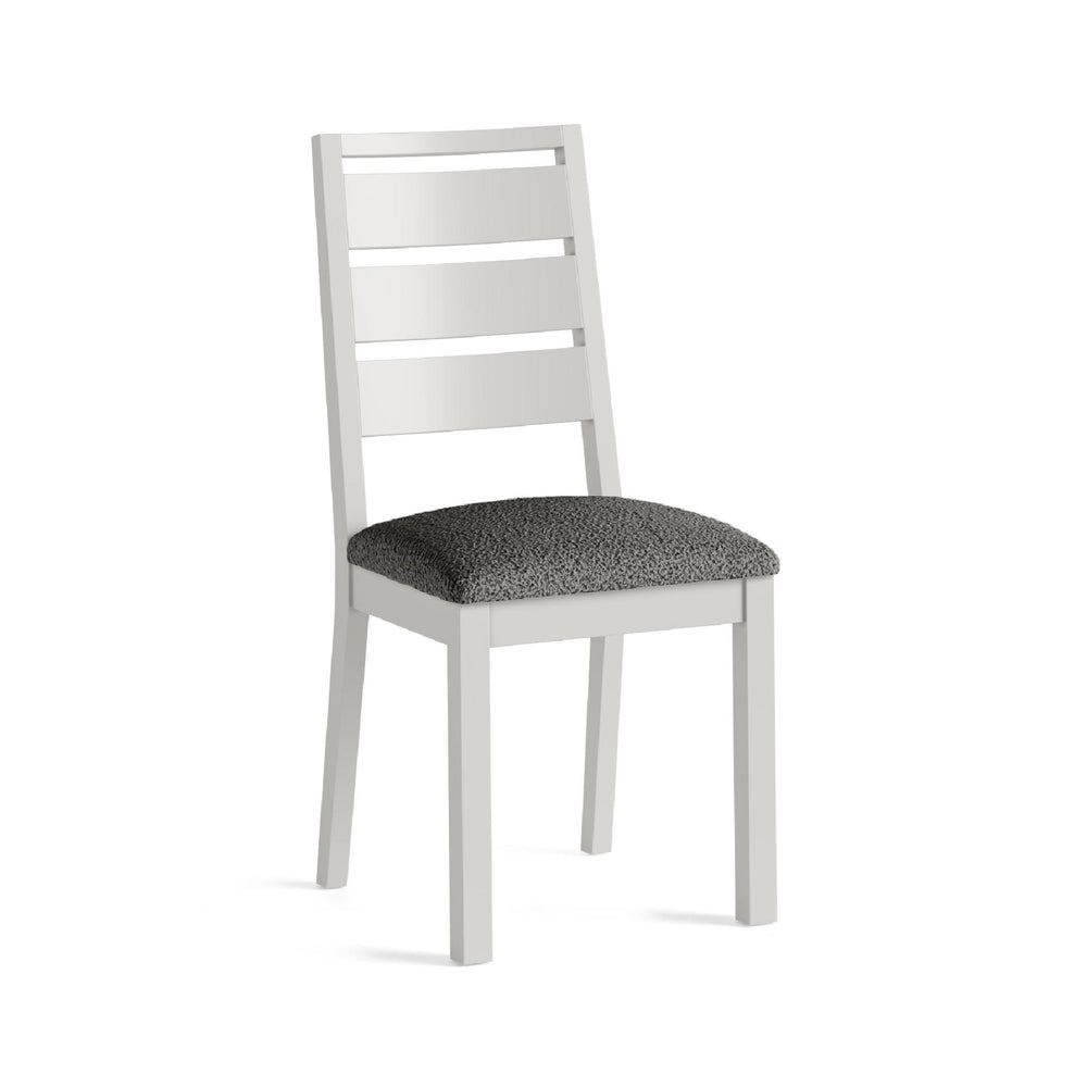 Meadow Brook Oak Dining Chair - Boucle Grey