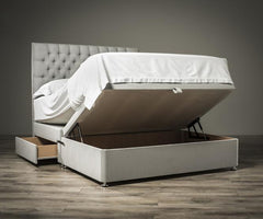 Galaxy Half & Half 5ft Ottoman Base Only