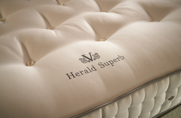 Vispring 3ft Single Size Herald Superb 1476 Pocket Sprung Prestige Divan Set