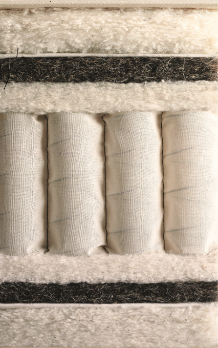 Vispring 5ft King Size Herald Superb 1476 Pocket Sprung Prestige Divan Set