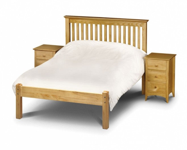 Madrid Pine 4ft6 Low Footend Bed Frame