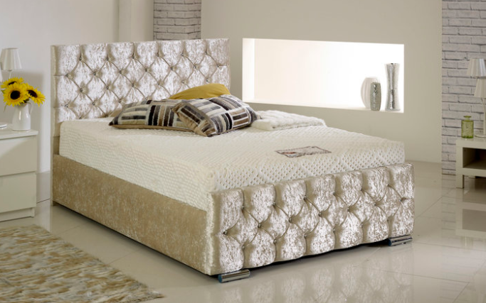 Malibu Upholstered 6ft Super King Size Bed Frame