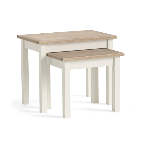 Meadow Brook Oak Nest of Tables