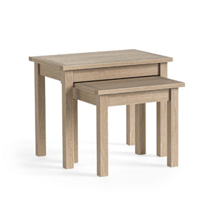 Meadow Brook Oak Nest of Tables