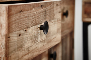Nassau Narrow Sideboard - Solid Reclaimed Wood