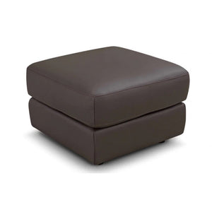 Enzo Leather Footstool