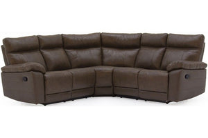 Paciano Leather Corner Sofa