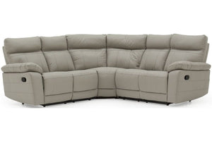 Paciano Leather Corner Sofa