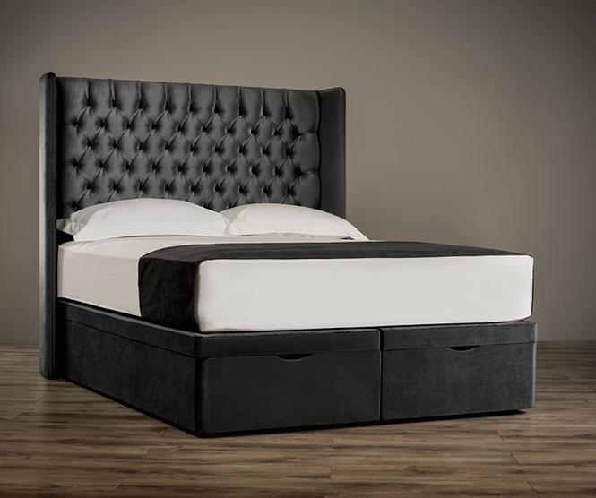 Galaxy 3ft Ottoman End-Lift Storage Divan Base Only