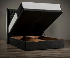 Galaxy 4ft6 Ottoman End-Lift Storage Divan Base Only
