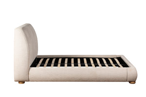 Roma Upholstered 5ft King Size Bed Frame