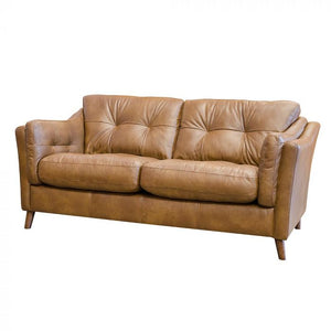 Saddler Leather Midi Sofa