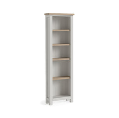 Meadow Brook Oak Slim Bookcase