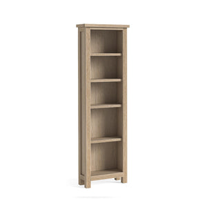 Meadow Brook Oak Slim Bookcase