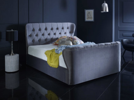 Hilton Upholstered 4ft Small Double Bed Frame
