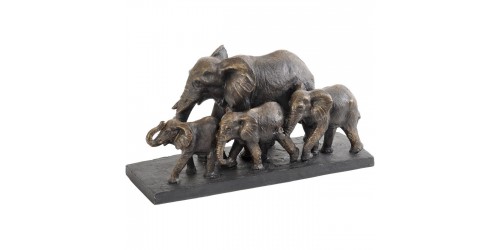 Parade Of Elephants Sculpture