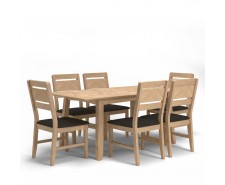 Cairo Extending Dining Table & 6 Chairs Set