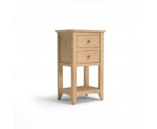  Cairo Lamp Table with 2 Drawers  