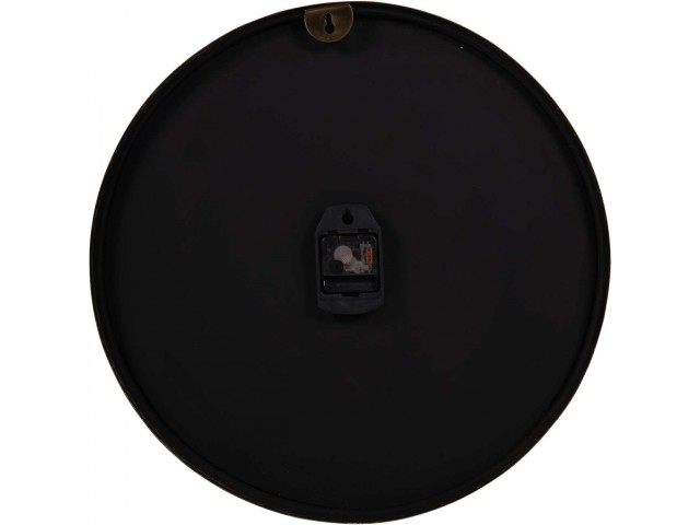 Dial Wall Clock Black